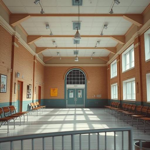 Edifício da escola de atuaäão