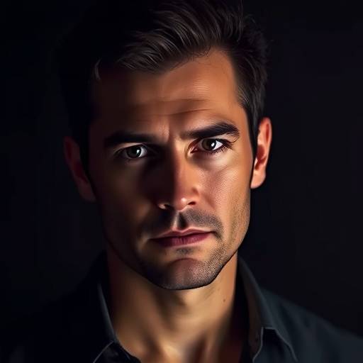 Foto de Ricardo Almeida, professor de atuaäão para cinema e TV